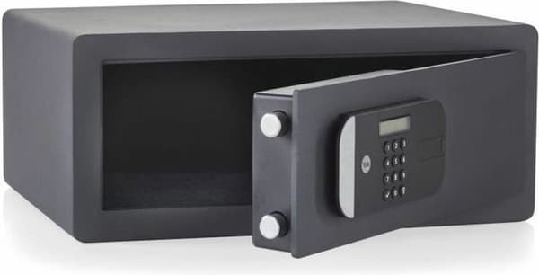 Yale Safe - Kombinationslås - Maksimal sikkerhed Laptop pengeskab - SKG 2 - 200 x 480 x 350 mm - Antracit
