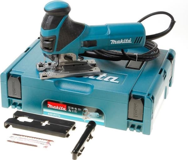 MAKITA sticksåg 4351FCTJ - Inkl. fodral - Trådbunden - Inkl. 1 Anti-splitterplatta