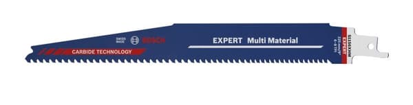 Bosch tilbehør 2608900393 EKSPERT "Multi Material" S 1156 XHM frem- og tilbagegående savklinge, 10 stk Savklinge længde 225 mm 10 stk.
