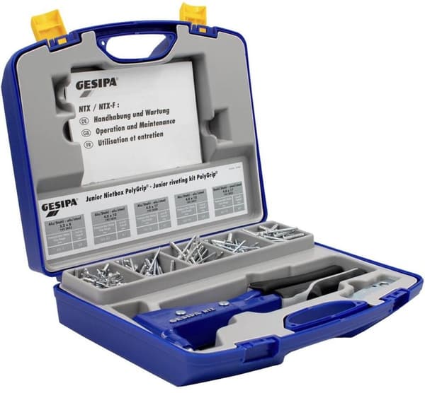 Gesipa 1457662 popnittång set 275 mm 1 set(ar)