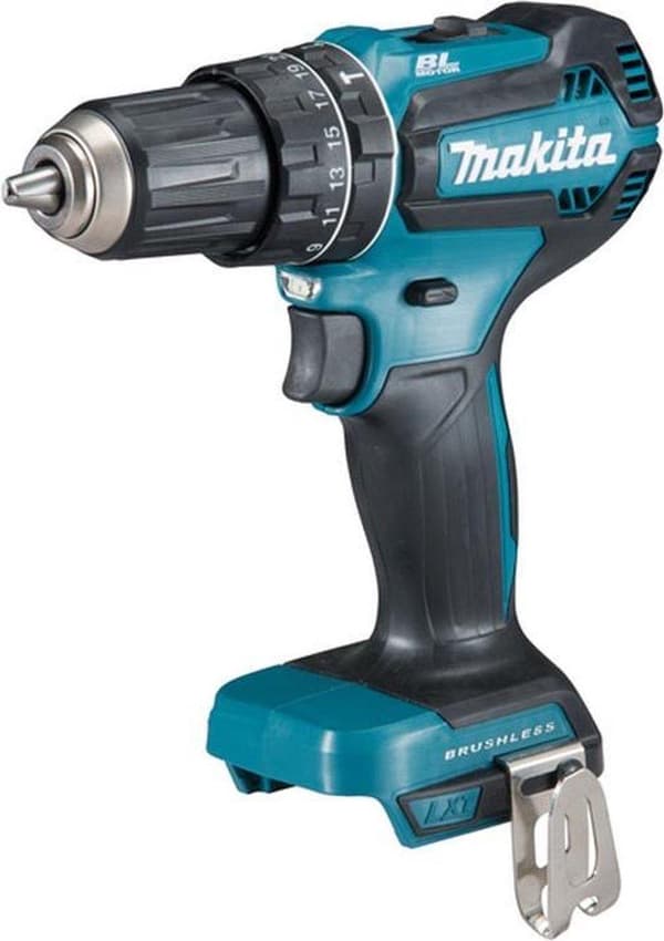 Makita DHP485Z 18V Li-Ion batteri slagbore-/skruetrækkerhus - børsteløs kulstof - Separat krop (leveres uden batteri og oplader)