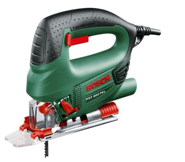 Bosch PST 800 PEL -pistosaha - 530 wattia - Muovikotelolla ja 1 pistosahanterällä puulle
