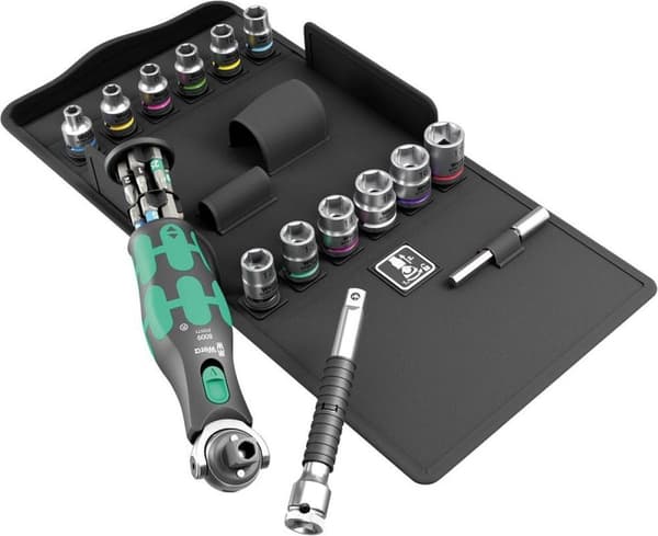 Wera 8009 05004284001 Hylsnyckelsats 1/4 (6,3 mm) 27 stycken