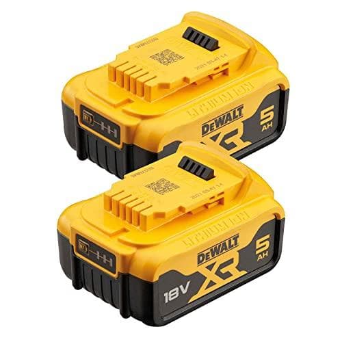 DeWalt DCB184P2-XJ 18V 5Ah battery set (DCB184P2-XJ)