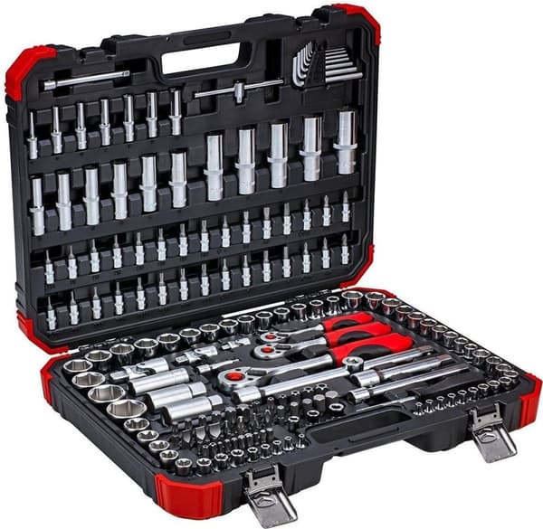Gedore RED R45603172 3300058 Topnøglesæt 1/4, 3/8, 1/2 172 stk.
