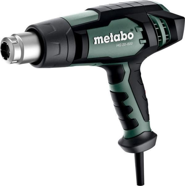 Metabo HG 20-600 Varmluftspistol inkl tillbehör i MetaBox - 2000W