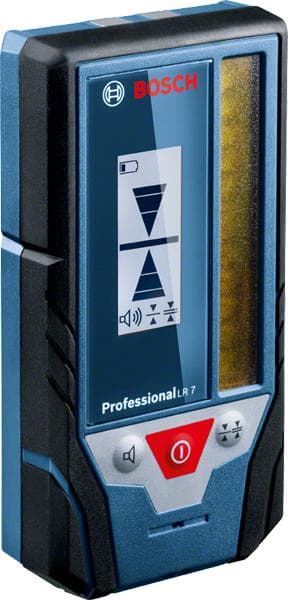 Bosch LR 7 -laservastaanotin - punainen/vihreä