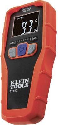 Klein Tools ET140 materiale fugtmåler måleområde byggefugt (område) 0 til 100 % vol. måleområde træfugtighed (område) 0 til 55 % vol for (ET140)