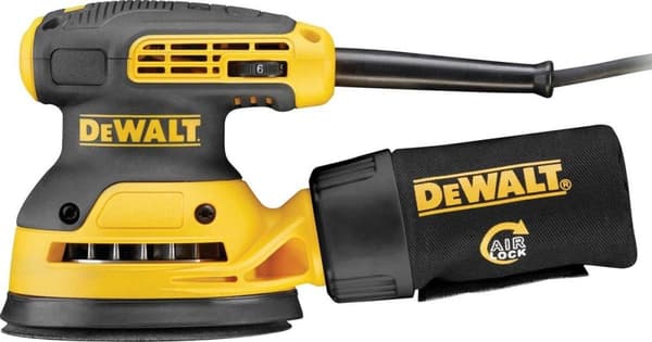 DeWalt DWE6423-QS280W Random Orbital Sander - 280 W - Ø 125 mm slibeflade