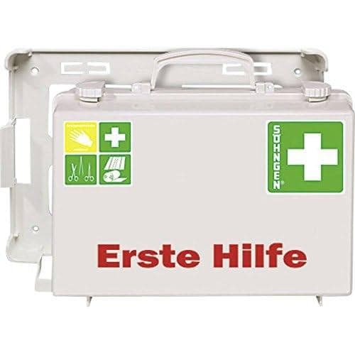 Söhngen 0301139 Första hjälpen-kit i fodral SN-CD DIN 13157 Vit