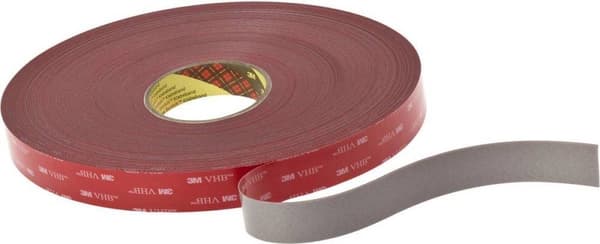 3M 49911916 49911916 Dobbeltsidet tape Grå (LxB) 5,5 mx 19 mm 1 stk.