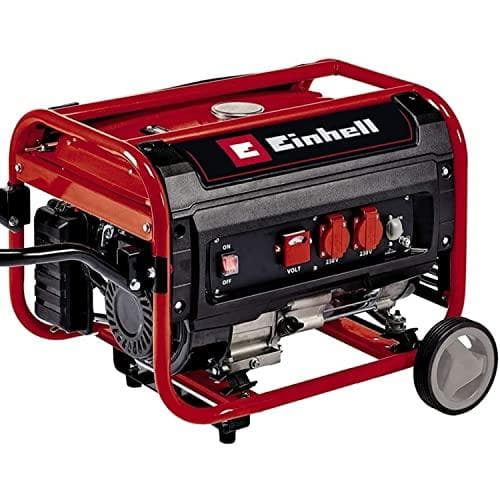 Einhell TC-PG 35/E5. Nominel effekt: 4100 W, nominel spænding: 230 V, brændstoftankkapacitet: 15 l. Antal hjul: 2 hjul, Farve på produkt: Sort, Rød. V Sort, Rød