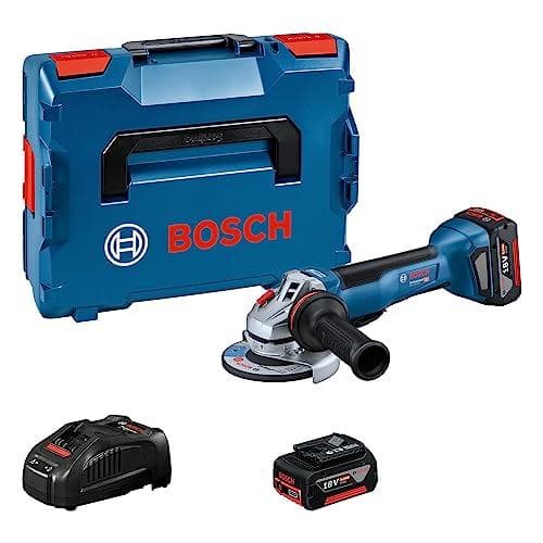 Bosch akku vinkelsliber GWS 18V-10 P L-Boxx 2x GBA 18V 5,0Ah (06019J4101)