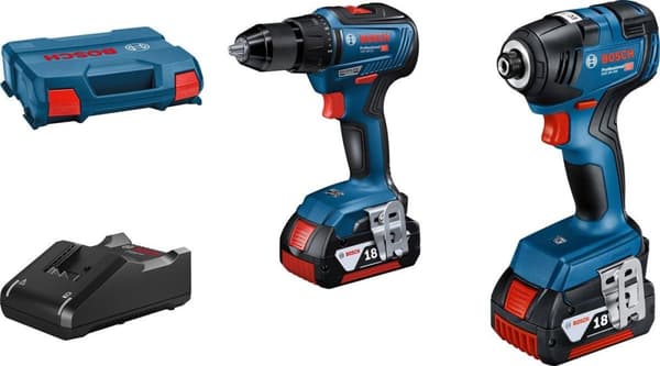 Bosch Professional GDR 18V-200+GSR 18V-55, L-kasse (06019J2108)
