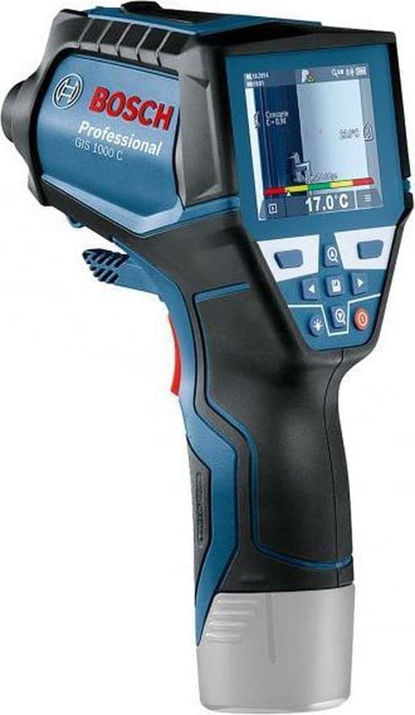 Bosch GIS 1000 C Professional optinen ympäristölämpömittari sisä-/ulkokäyttöinen musta - sininen (0601083300)