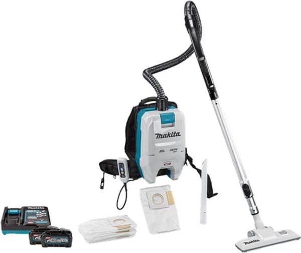Makita VC008GZ 40 V Max Backpack pölynimuri siivoukseen