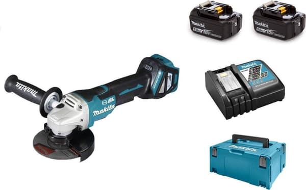 Makita DGA517RTJ akku vinkelsliber