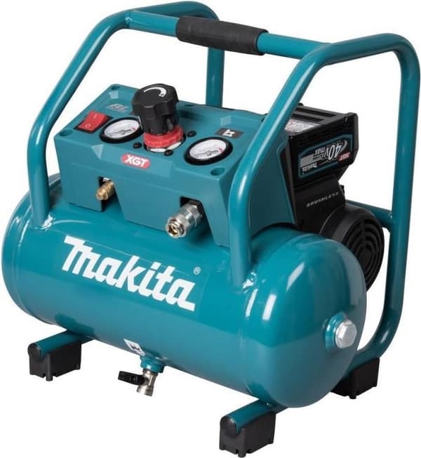 MAKITA AC001GZ - sladdlös kompressor (40V XGT - lufttryck max. 9,3 bar - utan batteri & laddare) (AC001GZ)