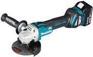 Makita DGA511RTJ - Vinkelsliber - ledningsfri - 125 mm - uden batteri - 18 V (DGA511RTJ)