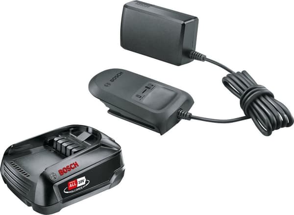 Bosch 18V Alliance Tool -akku ja laturi - Aloitussarja - 1 x 18 V akku ja 2,5 Ah laturi