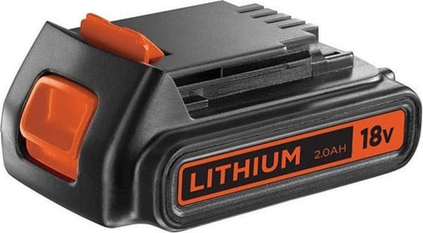 BLACK+DECKER Litiumjon glidbatteri 18V. 2.0Ah | BL2018-XJ
