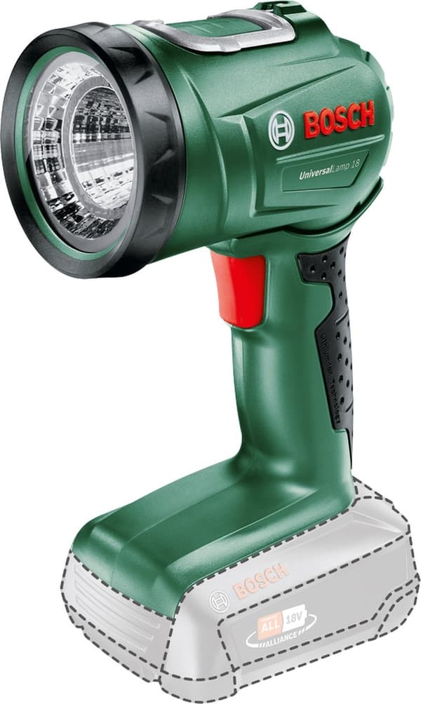 Bosch UniversalLamp 18 Byggelampe - Uden batteri og oplader