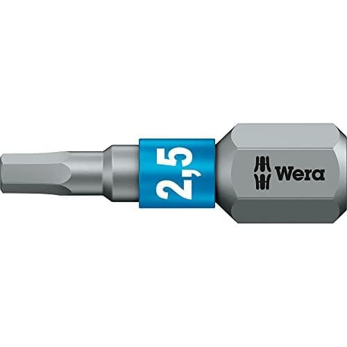 Wera 05056682001 840/1 BTZ-bitar 2,5 x 25