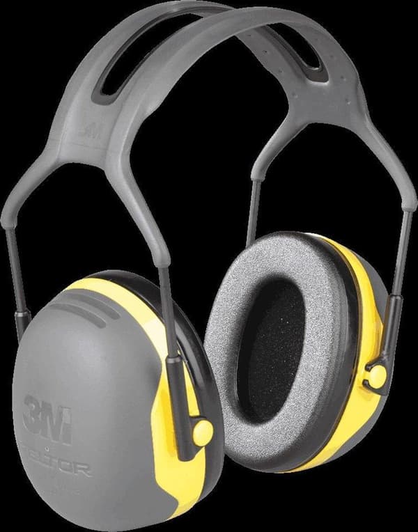 3M Peltor X2 - høreværn - SNR 31 dB - sort med gul