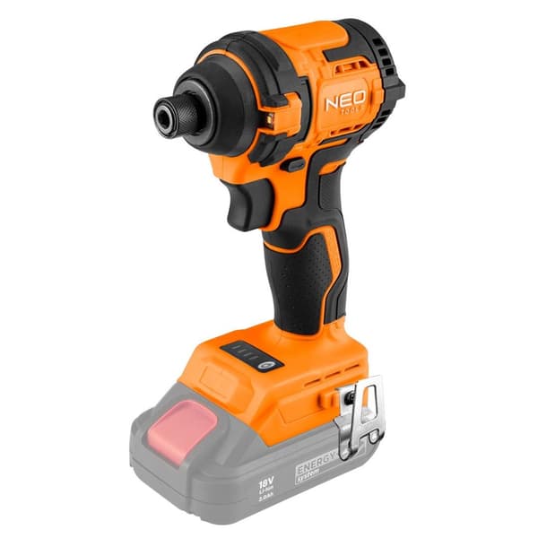 Børsteløs slagnøgle 18V, 300Nm, 1/4" unbrako, kompakt, Energy+, uden batteri