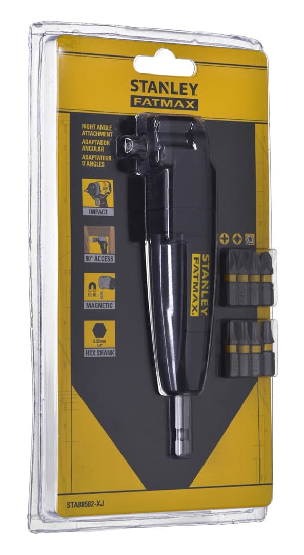 RÄTTERVINKELFÖRSÄTTNING STANLEY STA88582-XJ + SLAGBITS
