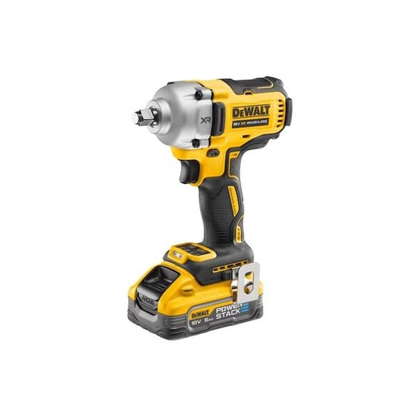 1/2” XR 18V DEWALT 5Ah Li-Ion borstlös 812 Nm säkerhetssnäppnyckel - DCF891H2T-QW
