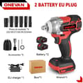 Miniatyrbillede 2 af 2: Elektrisk Skruenøgle, 520N.M Moment, 0-4200 RPM Hastighed,B Batteri Sæt B