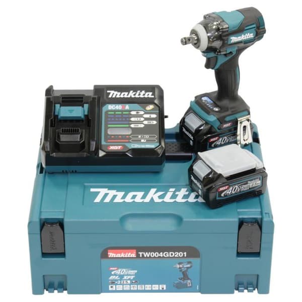 Slagskruvdragare - Makita - TW004GD201 - 40V - 2.5 Ah - 350 Nm
