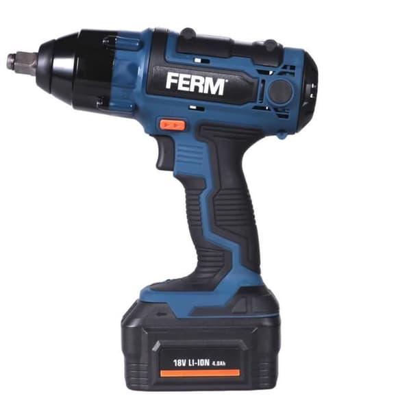 FERM Sladdlös slagnyckel 18 V 4 Ah CDM1127