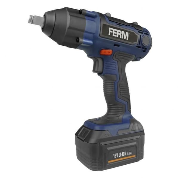 FERM Sladdlös slagnyckel 18 V 4 Ah CDM1127