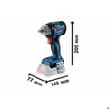 Miniatyrbild 3 av 6: Boulonneuse med slag GDS 18V-330 HC - BOSCH - Utan batteri eller laddare - L-Box - 06019L5001