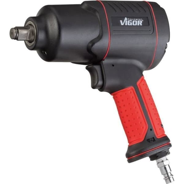 Pneumatisk slagnyckel - Vigor - V4800 - Fyrkant 1/2" - Max vridmoment 610 Nm - 1 hylsa inkluderad