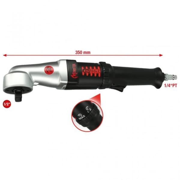 Vinkelslagnyckel - KS TOOLS - MONSTER 515.1625 - Pneumatisk - 1/2" fyrkantig drivaxel - 271 Nm