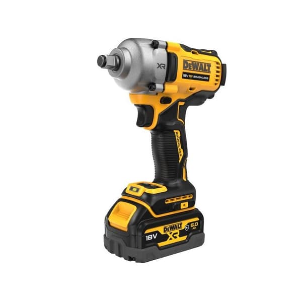 Sladdlös slagnyckel - DEWALT - DCF891P2G-QW - 18V - 2 batterier 5Ah - max. 813 Nm