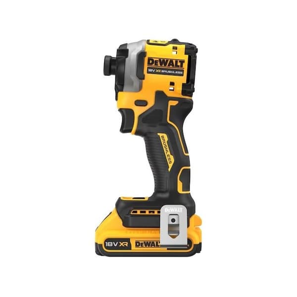 DEWALT XR 18V slagskruvmejsel - 2 2,0Ah batterier + laddare + låda - DCF850D2T-QW