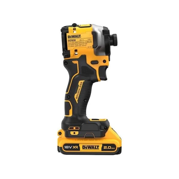 DEWALT XR 18V slagskruvmejsel - 2 2,0Ah batterier + laddare + låda - DCF850D2T-QW