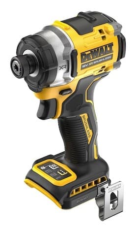 DeWALT DCF860NT-XJ ruuvinväännin/iskukone 3800 RPM Musta, Keltainen