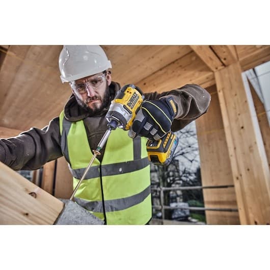 DeWALT DCF860N-XJ elektrisk skruetrækker/slagnøgle 3800 o/min Sort, Gul