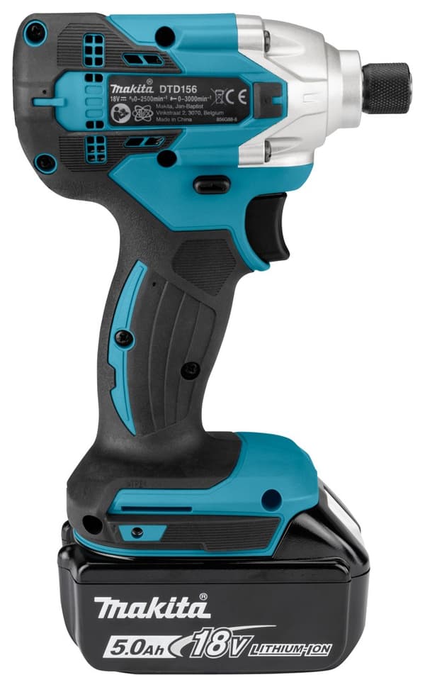 Makita johdoton iskuohjain 18V DTD156RTJ
