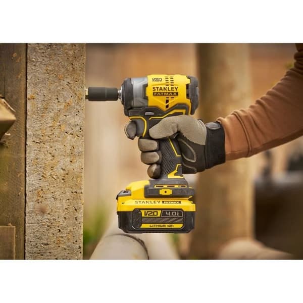 Trådlös slagmutterskruvdragare - 18V - Stanley Fatmax - Borstlös - SFMCF910B-XJ - Utan batteri