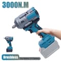 Pikkukuva 2 / 2: Harjaton langaton iskuporakone, 4100rpm tyhjällä nopeudella, yhteensopiva 18V akkujen kanssa,Ei akkua