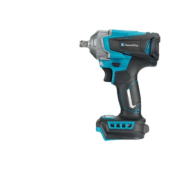 Elektrisk Slagnyckel, 1200N.M Moment, 18V Batteridriven,2 BATTERI EU PLUG B, EU