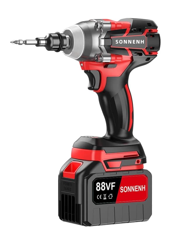 Iskuruuvinväännin ja vasarapora 2-in-1 – 900 Nm maksimivääntömomentti, harjaton moottori 1500 W