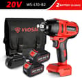 Miniatyrbild 2 av 2: 20V Elektrisk Slagskruvdragare, 600N.m Max. Moment, 2800rpm Hastighet, Lättviktsdesign,20V WS-L10-B2