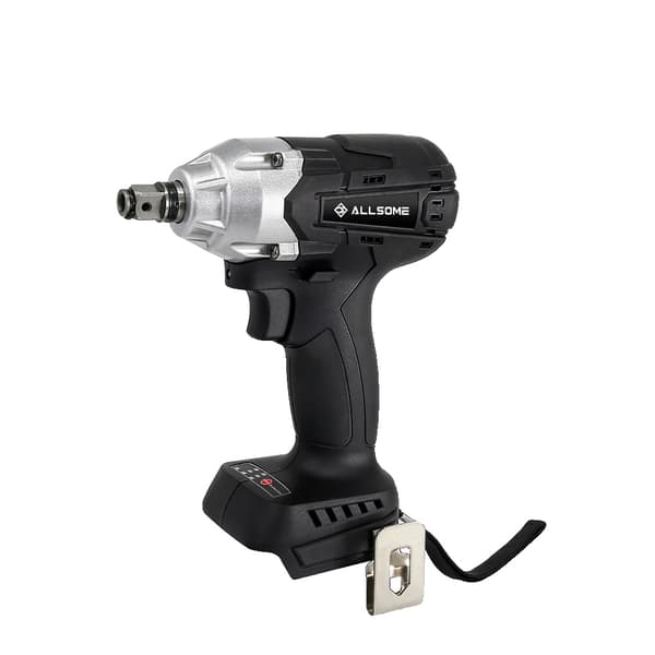 21V Borstlös Slagnyckel, 400N.m Vridmoment, 3-Växlad Drift,Ingen batteri, EU